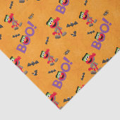 エルモ | ハロウィーンのブパターン 薄葉紙 (詳細)