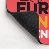 エルモ |フューリーおもしろいフレンドリー マウスパッド (コーナー)