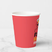 エルモ |フューリーおもしろいフレンドリー 紙コップ (正面)