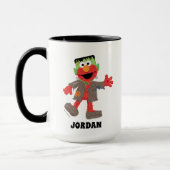 エルモ |フランケンシュタインの衣装 マグカップ (左)