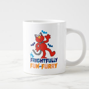 エルモ 厳正なおもしろいとフューリー ジャンボコーヒーマグカップ