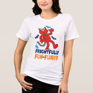 エルモ 厳正なおもしろいとフューリー トライブレンドTシャツ