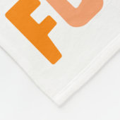 エルモ | 厳正なおもしろいとフューリー フリースブランケット (角)