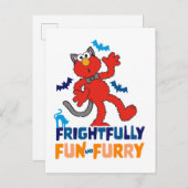 エルモ | 厳正なおもしろいとフューリー ポストカード (正面/裏面)