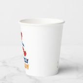 エルモ | 厳正なおもしろいとフューリー 紙コップ (裏面)