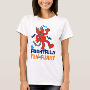 エルモ 厳正なおもしろいとフューリー Tシャツ
