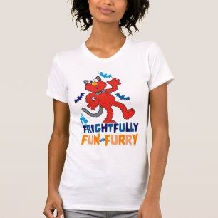 エルモ 厳正なおもしろいとフューリー Tシャツ