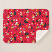 エルモ |星型間抜け2 シェルパブランケット (正面(横))