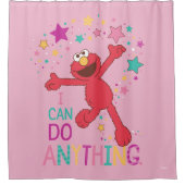 エルモ |私は何でもできます シャワーカーテン (正面)