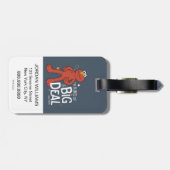 エルモ |私は大きな問題です ラゲッジタグ (裏面横)