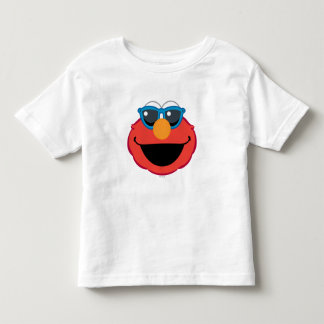 エルモ 笑顔にサングラスをした顔 トドラーTシャツ