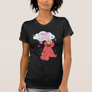 エルモ 笑顔はいつだって素敵なスタイル Tシャツ