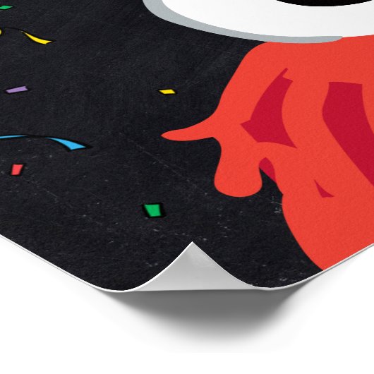 エルモ |第1回の誕生日へようこそ ポスター (角)