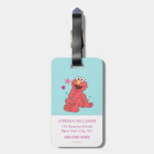 エルモ | Aスマイルは常にスタイル ラゲッジタグ (裏面縦)