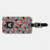 エルモ | Elmoルールの星型パターン ラゲッジタグ (正面横)