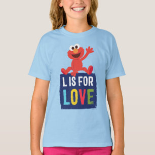 エルモ Lはラブ Tシャツ