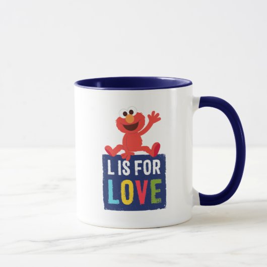 エルモ | Lは愛のL マグカップ (右)