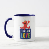 エルモ | Lは愛のL マグカップ (左)