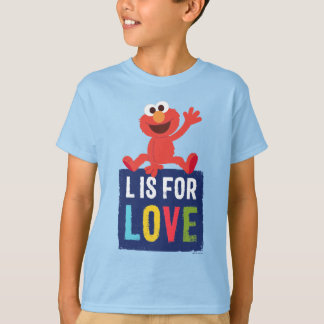 エルモ | LはLove Tシャツ