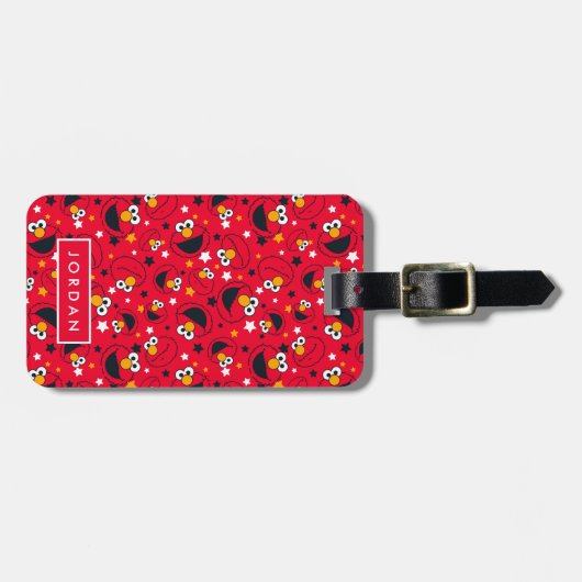 エルモ | So星間抜け型 ラゲッジタグ (正面横)