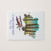 エルユンケ国立森林プエルトリコの地図 ジグソーパズル (横)