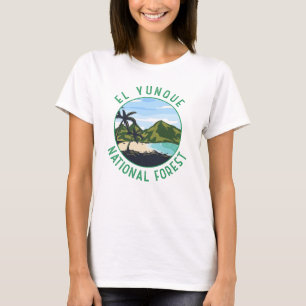 エルユンケ国立森林プエルトリコ動揺して Tシャツ