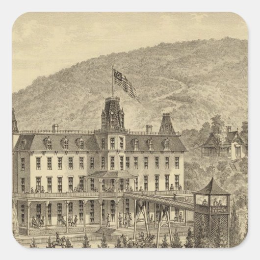 エルラノヴァ春ピッツバーグから10マイル スクエアシール (正面)