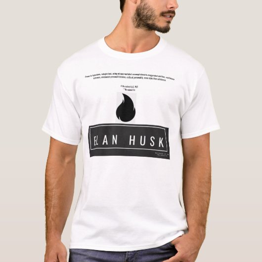 エルラン・ハスクTシャツ(男性用) Tシャツ (正面)