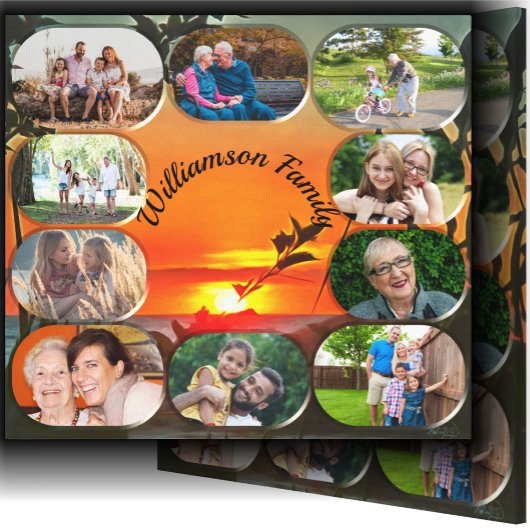 エルリオピティラルファミリーコラージュ2009キャンバス印刷 キャンバスプリント