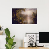 エルリオ・デ・ルス – フレデリック教会ファインアートポスター ポスター (ホームオフィス)