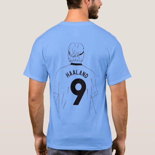 エルリング・ハーランド サポーター Tシャツ (裏面)