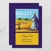 エルルユダヤ特別イベント発表カード 案内状 (正面/裏面)