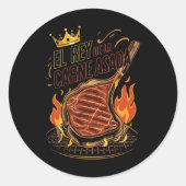 エルレイドゥラカーネアザダバーベククアウトマスターキングF ラウンドシール (正面)