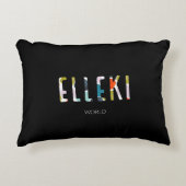 エルレキ迷彩柄 アクセントクッション (正面)