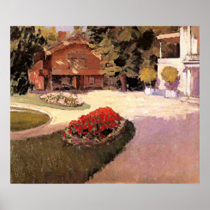 エルレールの庭園、美術絵画、 ポスター