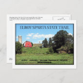 エルロイスパルタ州トレイル ポストカード (正面/裏面)