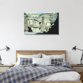 エルロラの仏教、ジャイニン教、ヒンドゥー教の洞窟, 600-1 キャンバスプリント (インサイチュ (寝室))