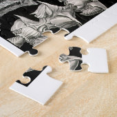 エルンストハイケルゴルゴニア ジグソーパズル (側面)