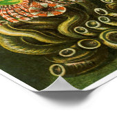 エルンストヘイケルアートフォームオブ自然プリント ポスター (角)