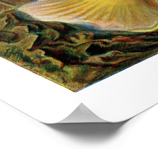 エルンストヘイケルシーアネモネス ポスター (角)