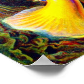 エルンストヘイケルズシーアネモネス ポスター (角)