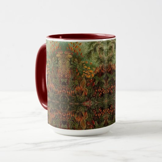 エルンストヘイケルムシナヴィンテージイラストレーション マグカップ (正面左)