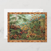 エルンストヘッケルアートプリント:ムッシーネ ポストカード (正面/裏面)