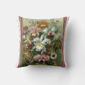 エルンストヘッケルオーキッド装飾用クッション クッション (裏面)