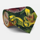 エルンストヘッケルオーランズ、ヴィンテージ熱帯雨林の花 ネクタイ (ロール)