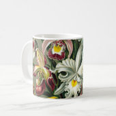 エルンストヘッケルオーランズ、ヴィンテージ熱帯雨林の花 マグカップ (正面左)