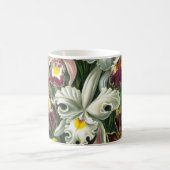 エルンストヘッケルオーランズ、ヴィンテージ熱帯雨林の花 マグカップ (中央)