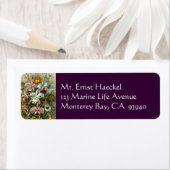 エルンストヘッケルオーランズ、ヴィンテージ熱帯雨林の花 ラベル (インサイチュ)