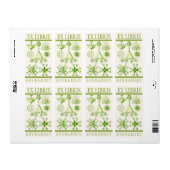 エルンストヘッケルスタウロメドサエ蔵書票 ラベル (フルシート)