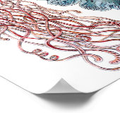 エルンストヘッケルディスコメダセクラゲ ポスター (角)